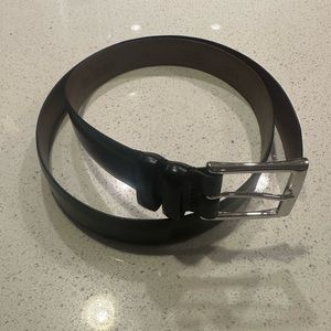 Allen Edmonds Black Leather Belt, 40/100